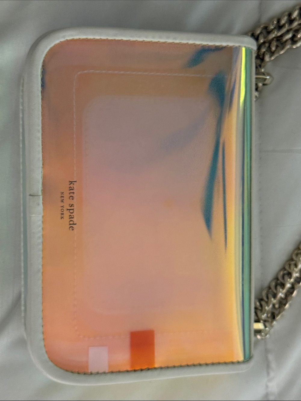 Kate Spade Nicola Twistlock white hologram - Picture 4 of 4